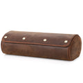 Luxury Genuine Leather Watch Roll Case – Premium Travel & Storage Organizer for 3 Watches