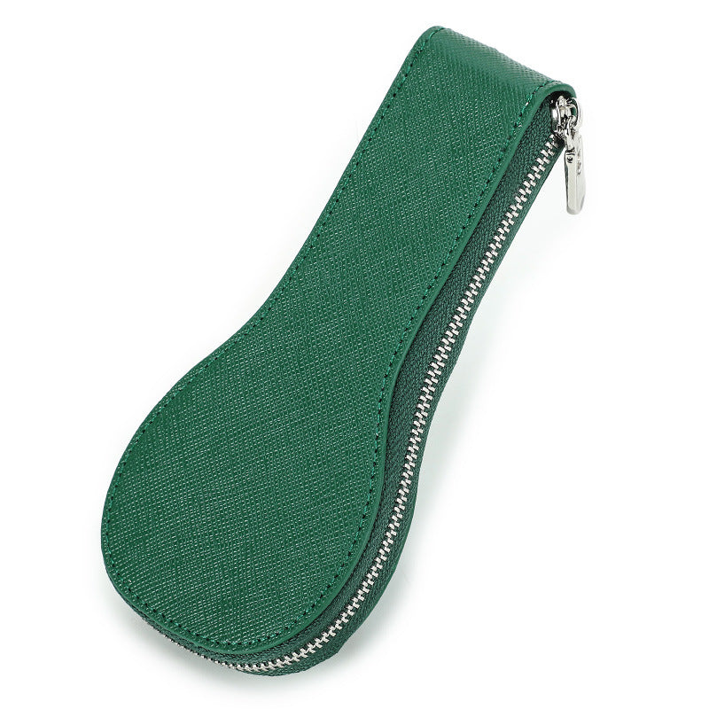 Luxury Genuine Leather Watch Storage Box – Trendy Handmade Travel Case for Watches 5 Colors