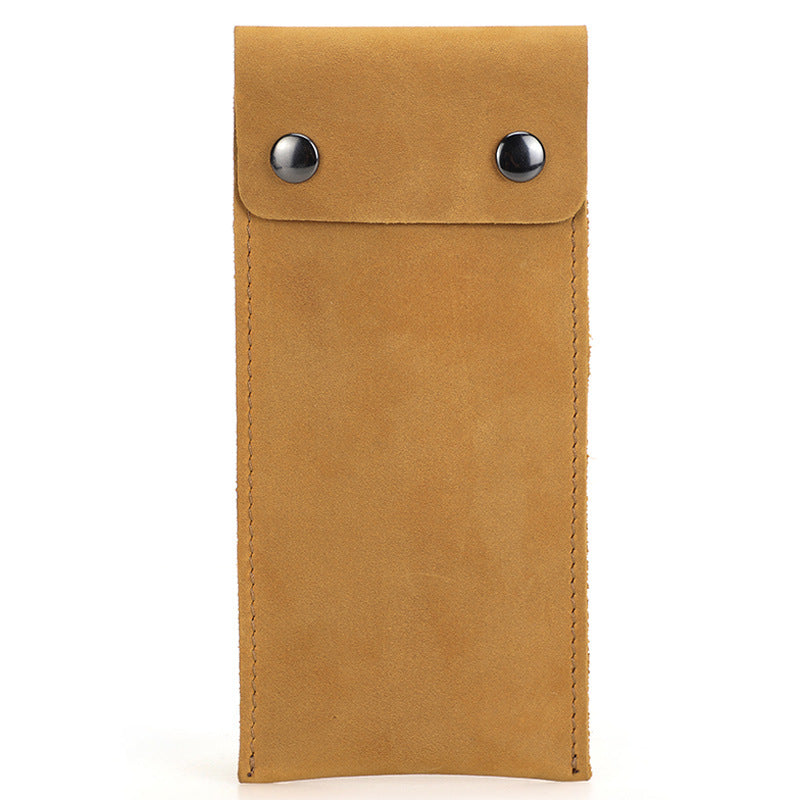 Premium Genuine Leather Watch Storage Case – Luxury Protective Pouch for Watches