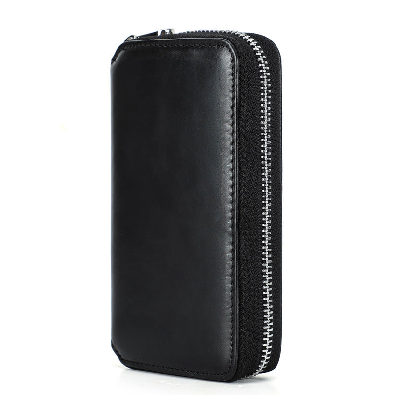 Luxury Full-Grain Leather Watch Case – Premium Travel Storage Box For Watches