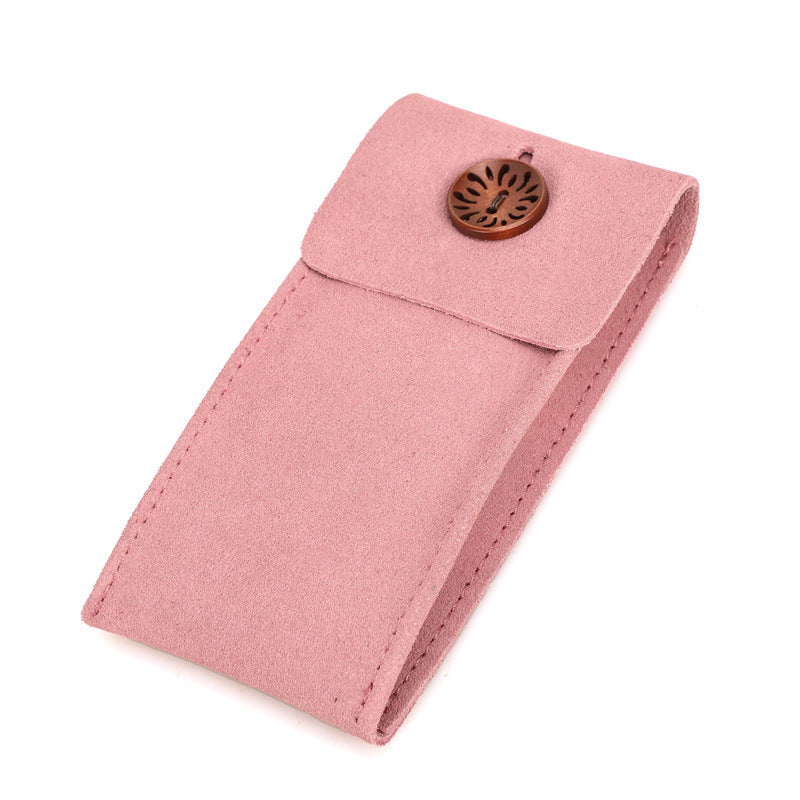 Premium Genuine Leather Single Watch Storage Pouch – Luxury Travel Case for Secure Protection