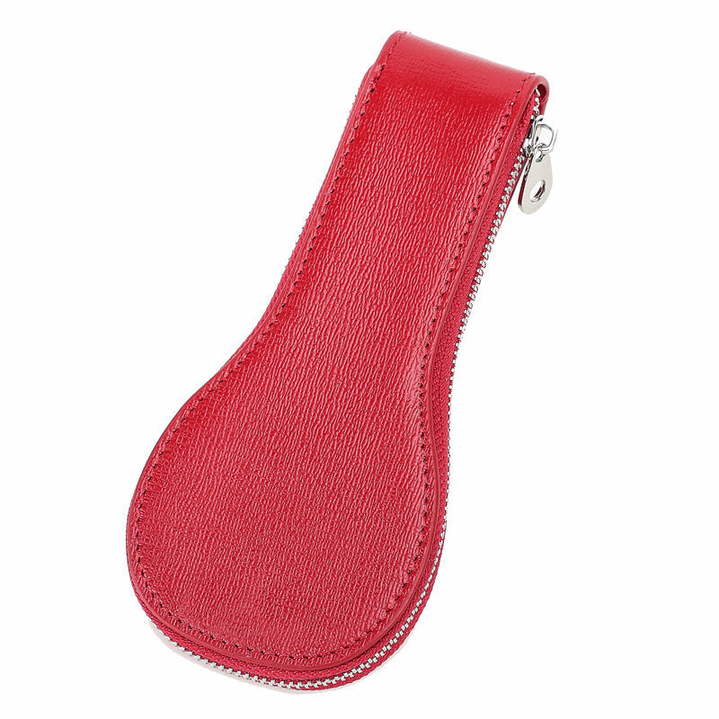 Luxury Genuine Leather Watch Storage Box – Trendy Handmade Travel Case for Watches 5 Colors